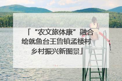 “农文旅体康”融合绘就鱼台王鲁镇孟楼村乡村振兴新图景