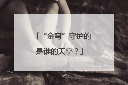 “金穹”守护的是谁的天空？