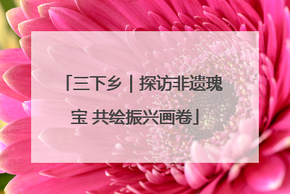 三下乡｜探访非遗瑰宝 共绘振兴画卷