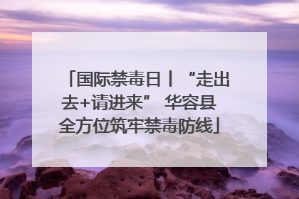 国际禁毒日丨“走出去+请进来” 华容县全方位筑牢禁毒防线