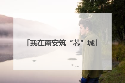我在南安筑“芯”城