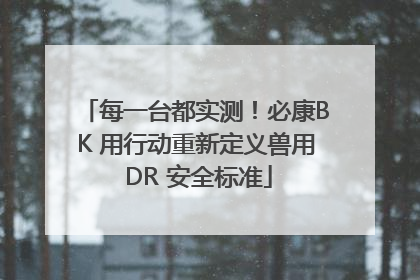每一台都实测！必康BK 用行动重新定义兽用 DR 安全标准