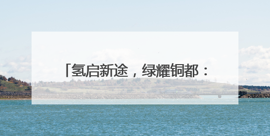 氢启新途，绿耀铜都：湖北省首批500台氢能两轮车正式投入运营