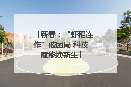 蕲春：“虾稻连作”破困局 科技赋能焕新生
