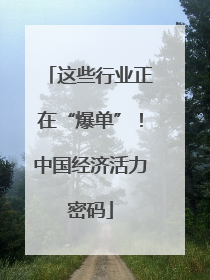 这些行业正在“爆单”！中国经济活力密码